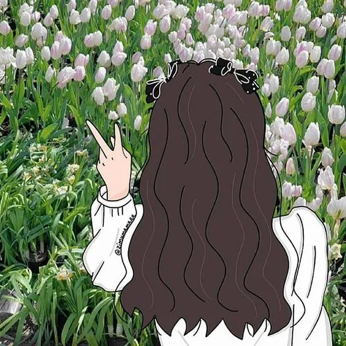 Ảnh profile nữ tóc bay nhẹ phối nâu ấm cho vibe nàng thơ