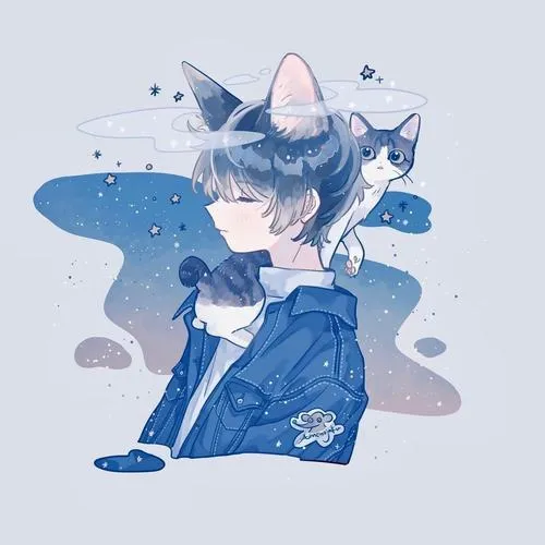 Ảnh đại diện chàng trai nền xi măng xám tạo cảm giác cá tính