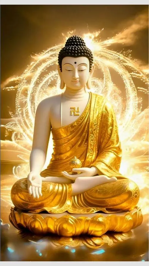 Đặt tượng Phật nơi chánh điện tạo tôn nghiêm và thiền vị