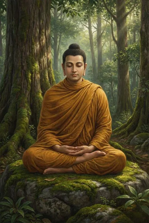 Tôn trí bàn thờ Phật cùng nến hương giữ tĩnh tại cho lòng