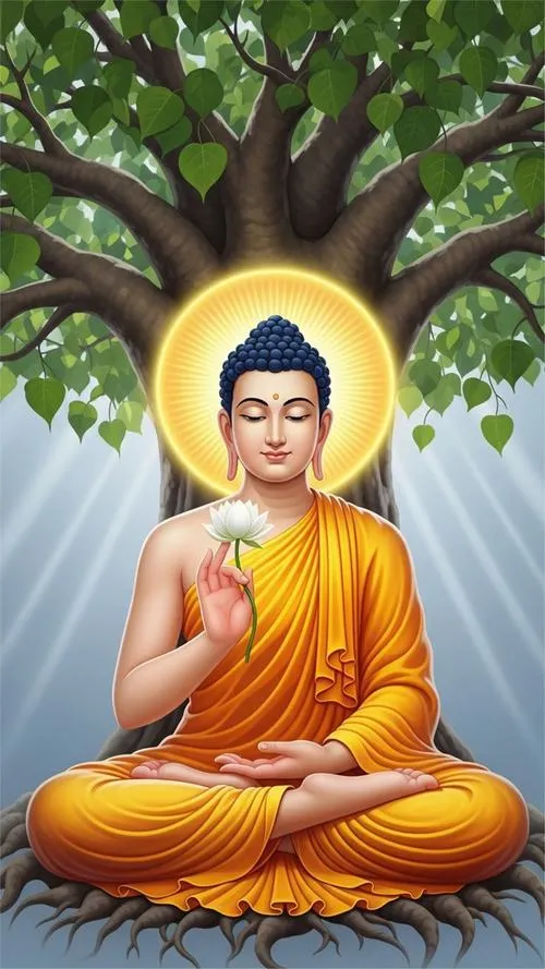 Tượng Shakyamuni tư thế thiền biểu trưng sự tỉnh thức sâu lắng