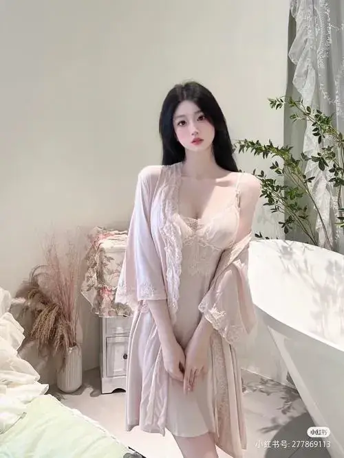 Màu sắc dịu nhẹ của bộ ngủ ban đêm