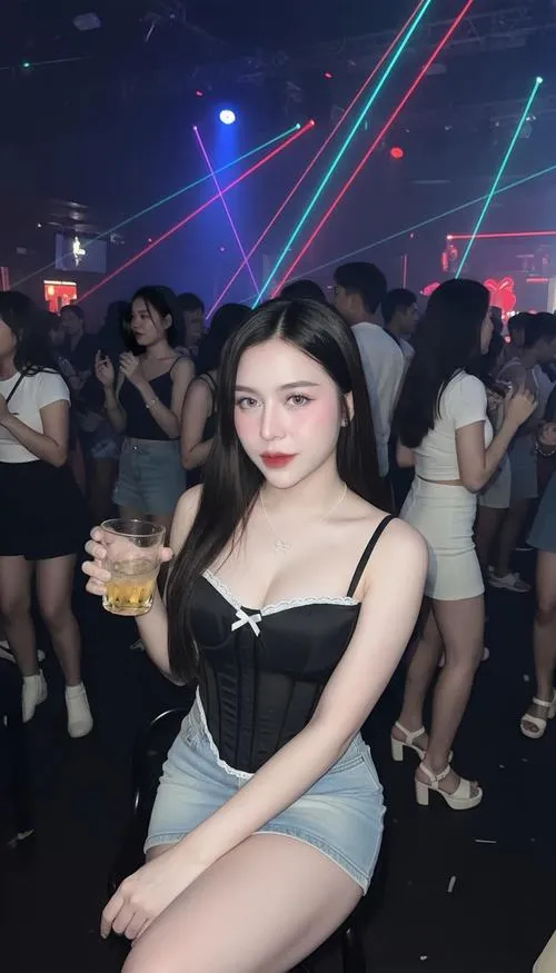 Váy ngắn tôn dáng cùng gái xinh mang nét dễ thương pha chút gợi cảm