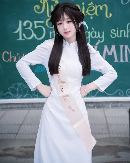 Hình ảnh gái xinh 2008 gợi nhớ phong cách học đường