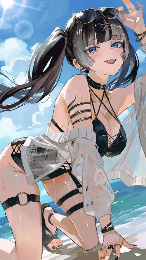 Gái xinh anime thể hiện thần thái trưởng thành