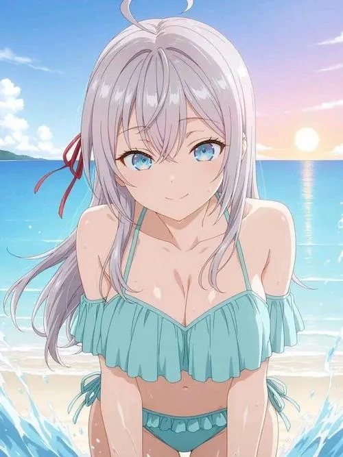 Nữ anime nóng bỏng tạo ánh nhìn cuốn hút