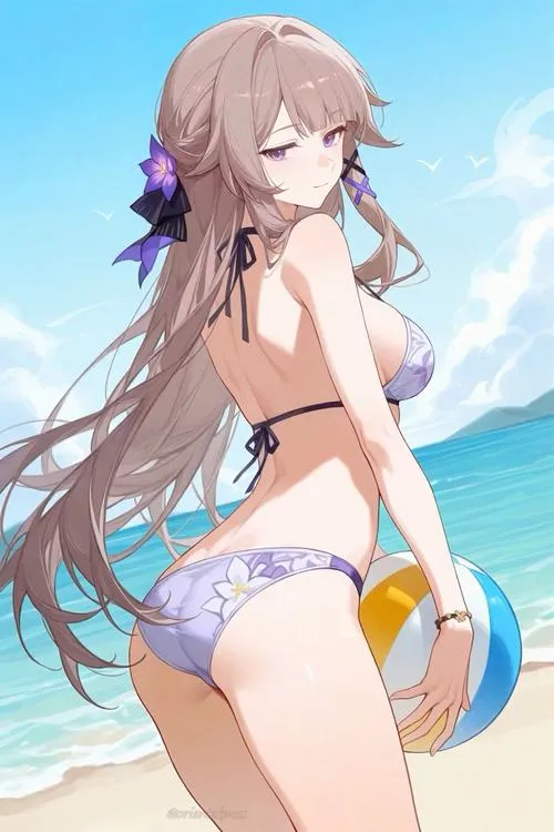 Ngắm gái xinh anime mặc bikini sexy để thấy anime cuốn đến mức nào