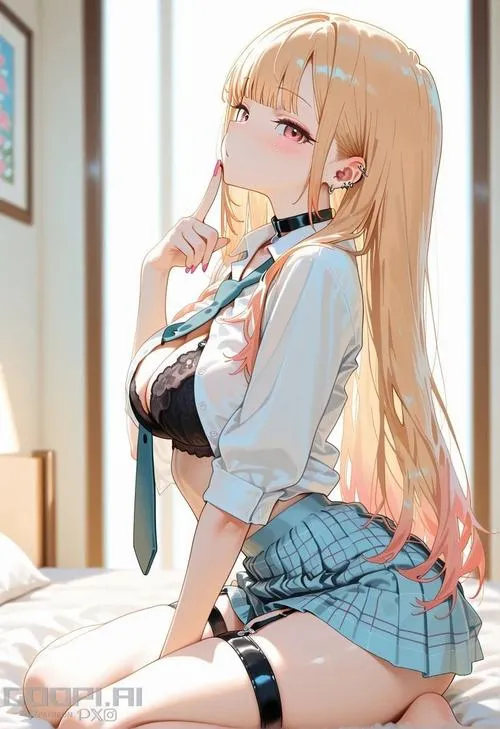 Anime hướng đến người xem nam với dáng anime đặc trưng