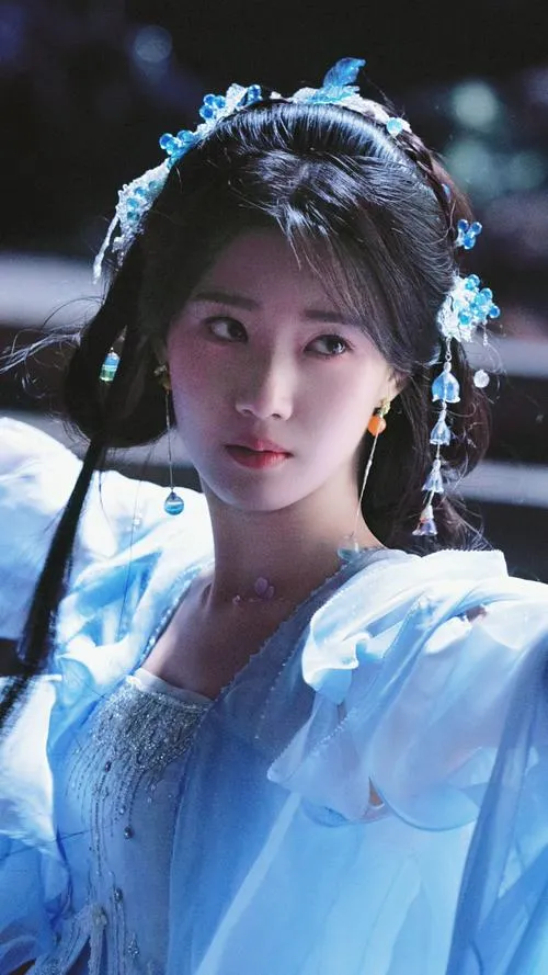 Chân dung thiếu nữ trong phong cách Á Đông đầy nữ tính