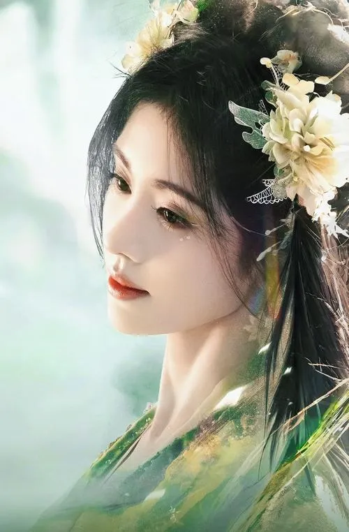 Mỹ nhân cổ trang xuất hiện cùng kiểu tóc truyền thống