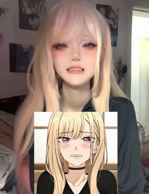 Waifu trong ảnh cosplay anime mang nét moe đáng yêu