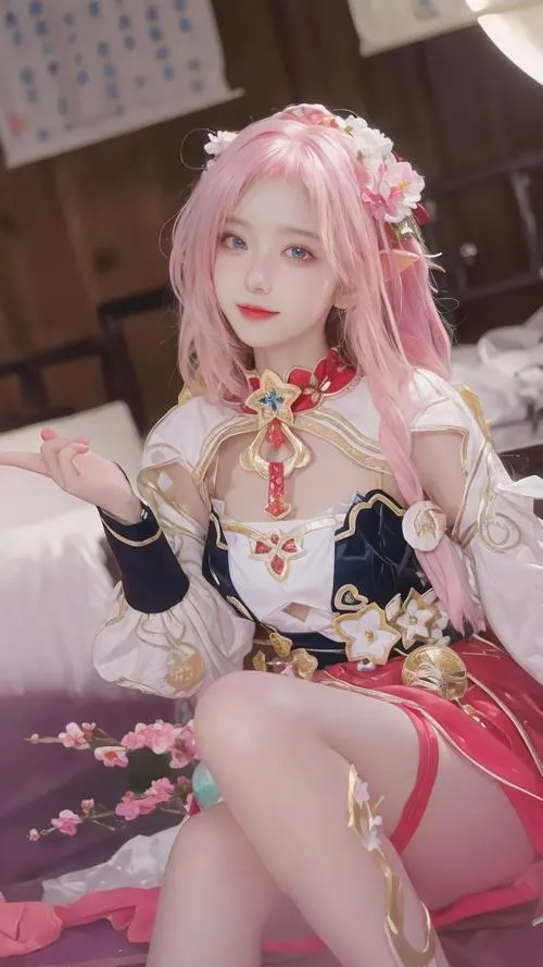 Trang phục gồm váy giúp cosplay gợi cảm mềm mại