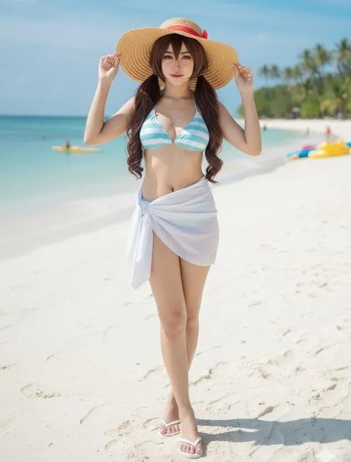 Chụp ảnh nghệ thuật nâng tầm cosplay One Piece nữ