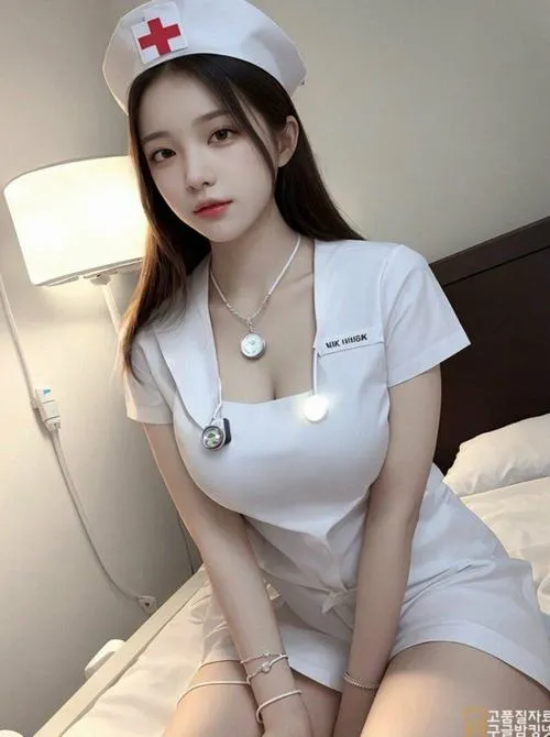 Khung hình ảnh concept nhập vai với cosplay y tá tinh tế