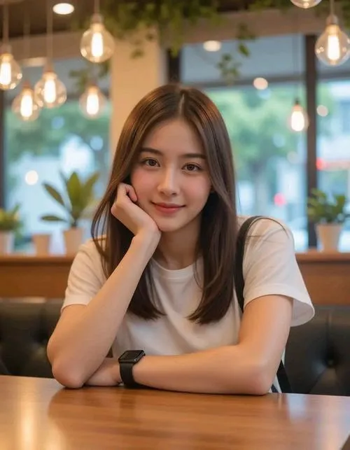 Gái xinh cute với nét dễ thương tự nhiên khiến lòng dịu lại