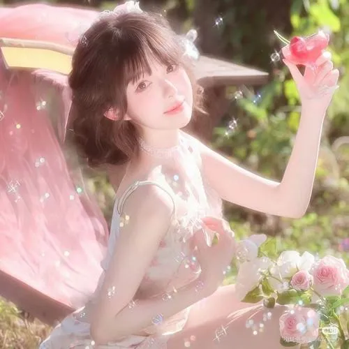 Dáng pose nhẹ nhàng tạo biểu cảm dễ thương