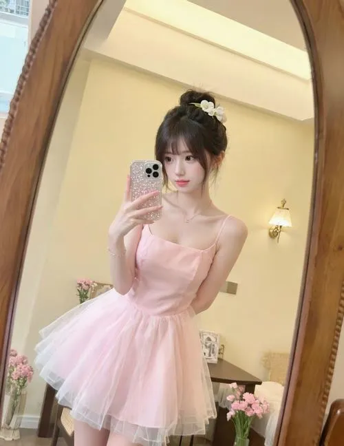 Xem ngay 64 Ảnh Gái Xinh Mặc Đồ Pinky tone màu hồng ngọt ngào như kẹo bông