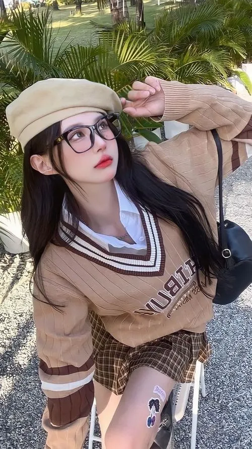 Ảnh gái xinh ngầu đeo kính style lạnh lùng khiến dân mạng đứng hình