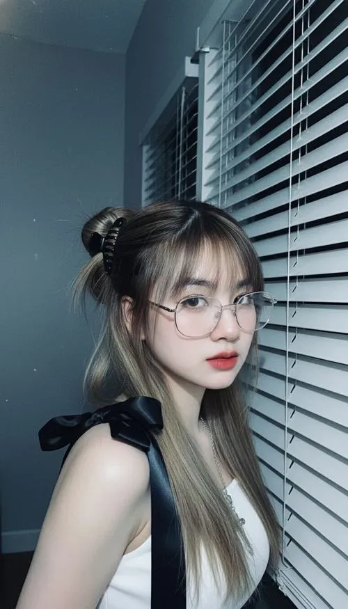 Nàng bad girl nổi bật nhờ pose và góc chụp cùng kính