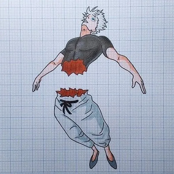 Ảnh Gojo 1/2, KitKat và hài đen: vì sao ví von lại lan nhanh đến vậy