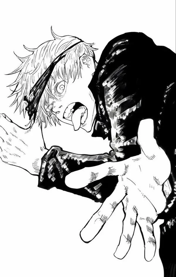 Ảnh 4K nhân vật đối thủ, dáng đứng áp đảo, đường gạch chéo dày, gợi đại chiến dữ dằn.