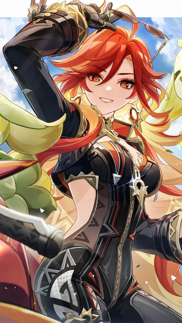 Hình nền Beidou tông đỏ cam, khí chất mạnh, ánh hoàng hôn ấm, mở máy thấy tự tin hơn.