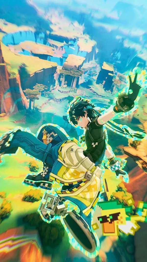 Ảnh đẹp phong cảnh Sumeru xanh mát, chiều sâu rõ, hợp ai thích hình nền điện thoại sáng thoáng.