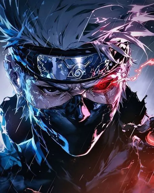 Tải ngay 115 Ảnh Hình Nền Kakashi Hatake ngầu với mái tóc trắng và che miệng đặc trưng