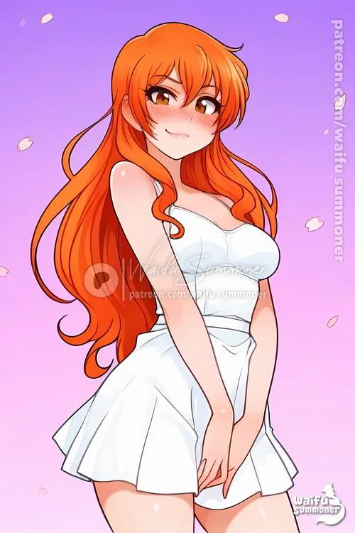 Hình Nami như đang tính toán kế hoạch, ánh mắt liếc nhanh, gợi chất chiến lược gia rõ ràng