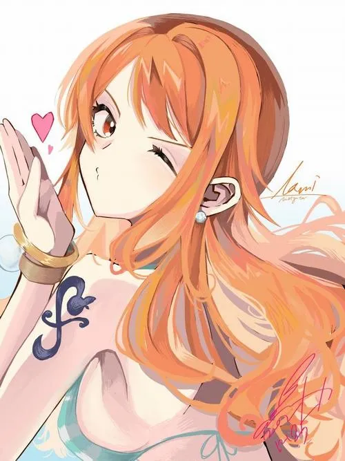 Khung hình Nami trong cảnh trời sắp mưa, mây dồn tầng, cảm giác dự báo thời tiết chuẩn xác