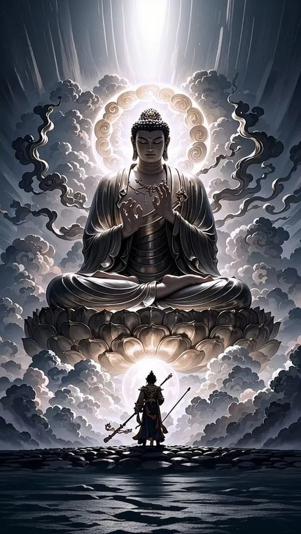 Tạo chiều sâu ánh sáng để tượng nổi khỏi nền tối