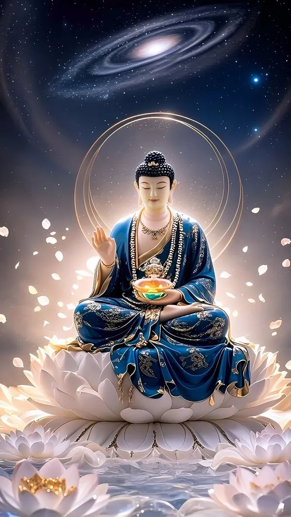 Đặt hoa sen nâng liên đài cho cảm giác cảm xúc an yên