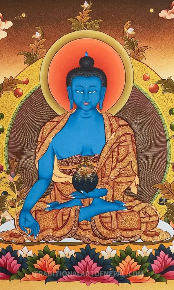 Khi bạn cần một góc an yên, hình nền Phật Dược Sư có thể làm được nhiều hơn bạn nghĩ