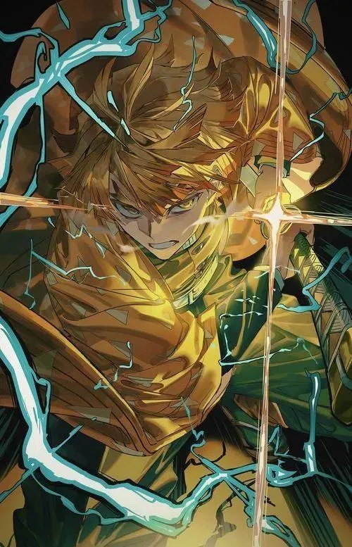 Xem Zenitsu trong vòng sét xanh, bố cục xoáy, cảm giác bị cuốn vào trận chiến