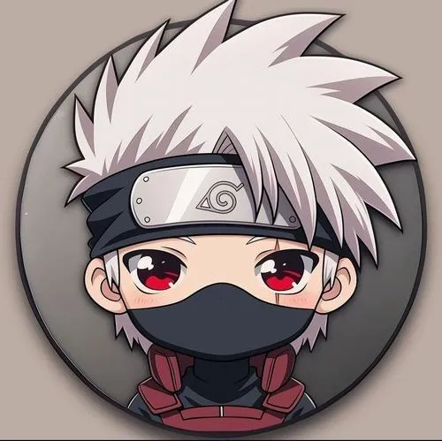 Ảnh bìa Kakashi Hatake đứng giữa trời xanh lá vàng, áo giáp chiến thuật, vibe đời thường nhẹ