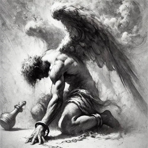 Tuyển chọn 56 Ảnh Lucifer Thiên Thần Sa Ngã ranh giới giữa ánh sáng và ngọn lửa đỏ thẫm