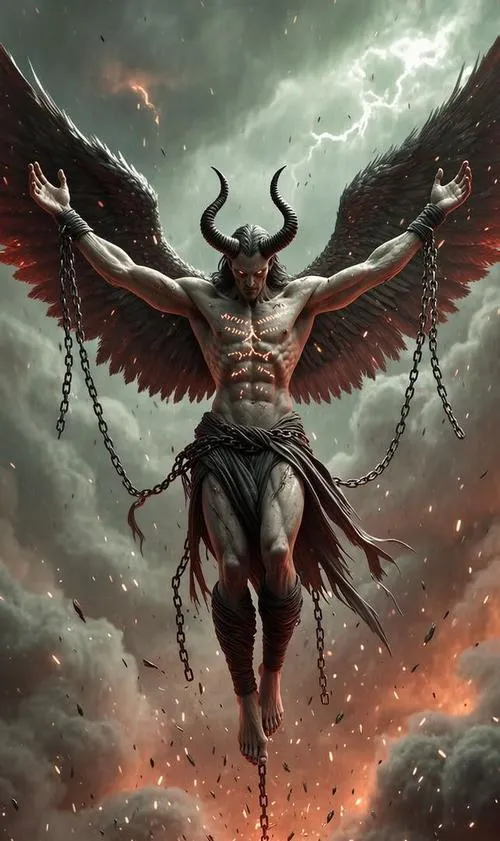 Chất liệu: kim loại sần tro bọc vương miện gai trên trán Lucifer