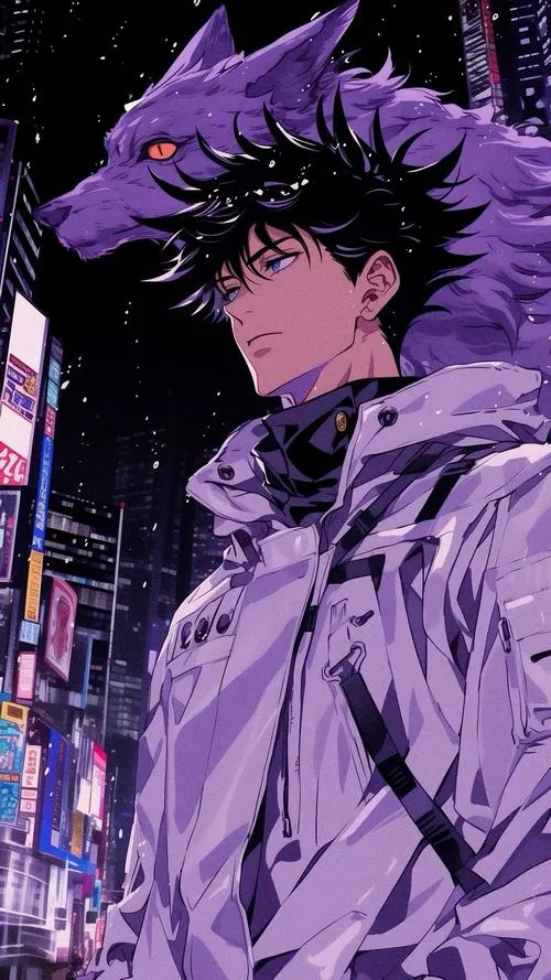 Ảnh bìa anime Megumi trong Khảm Hợp Ám Ế Đình bóng phủ dày tạo áp lực rất đã