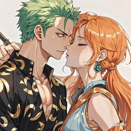 Ảnh Nami cầm túi tiền, nụ cười nửa miệng, đúng chất mê vàng và cực kỳ tính toán