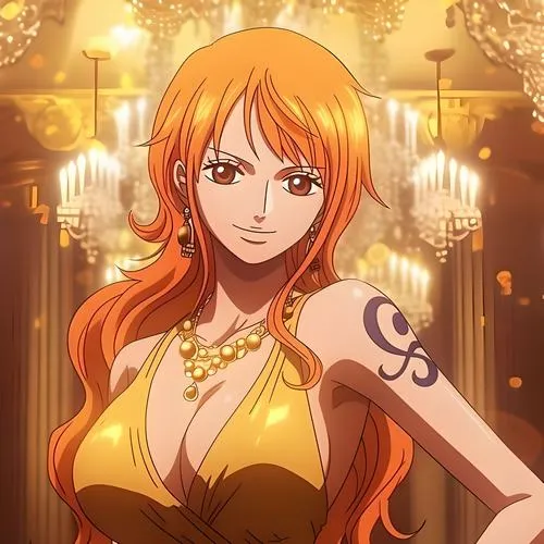 88 Ảnh và Hình Nền Nami tóc cam nổi bật diện bikini và nụ cười duyên dáng