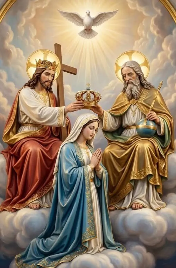 Chim bồ câu bay trên nhà thờ mở không gian thiêng