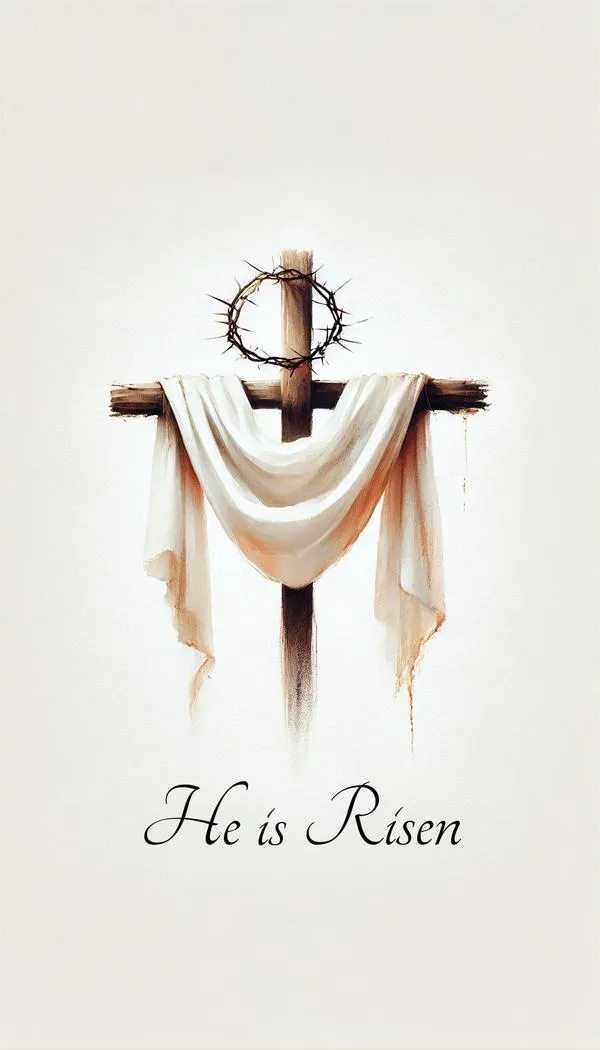 Ảnh nền công giáo với thánh giá gợi hy sinh ấm áp