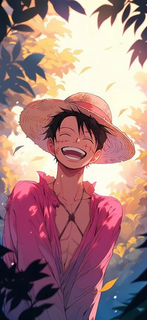 Nền điện thoại One Piece có vệt gió và con sóng, không chữ, vẫn ra chất phiêu lưu.
