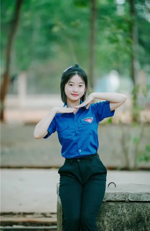 Cảm hứng học trò như ảnh học sinh dễ thương