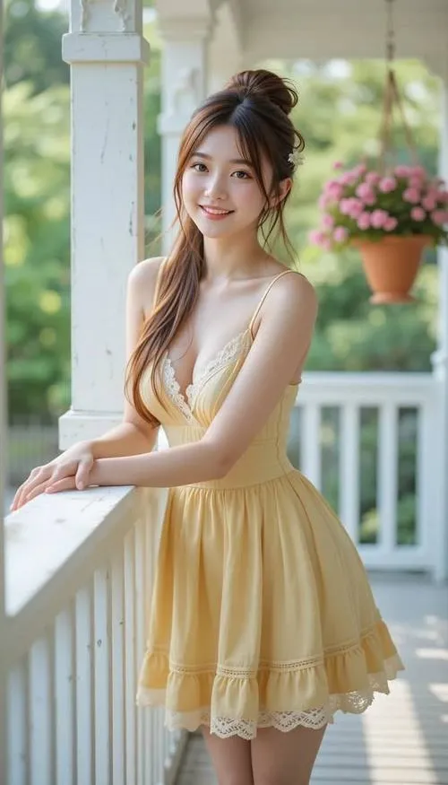 Nụ cười nhẹ nhàng làm con gái đẹp thêm cute đầy thiện cảm