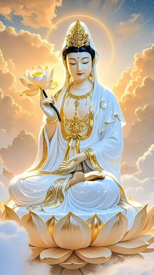 Phật Quan Thế Âm 3D thể hiện lòng từ bi và sự che chở