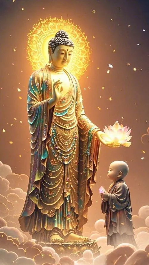 Hình ảnh phật đẹp 3d tạo nên cảm giác gần gũi và linh thiêng lạ thường