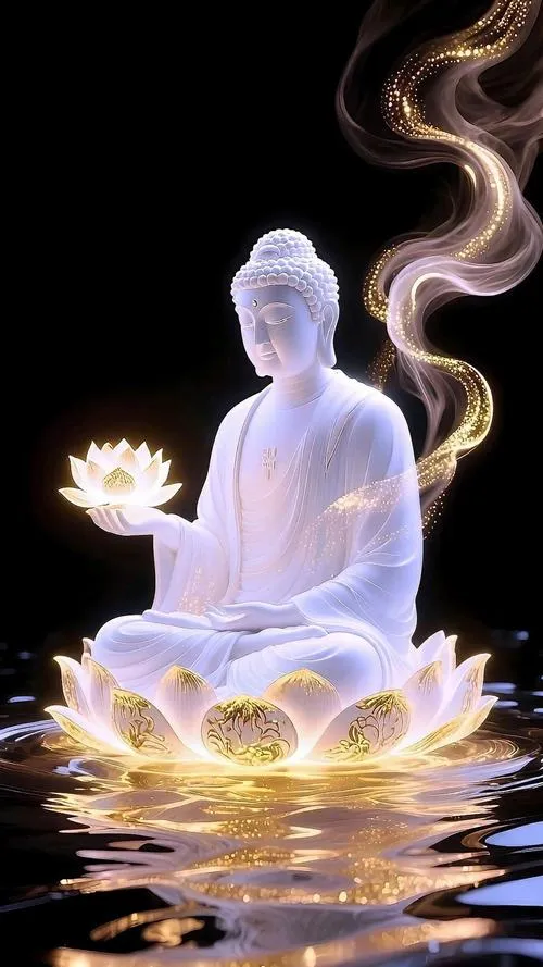 3D tạo chiều sâu cho hình ảnh Phật bằng dựng hình tinh tế nghệ thuật