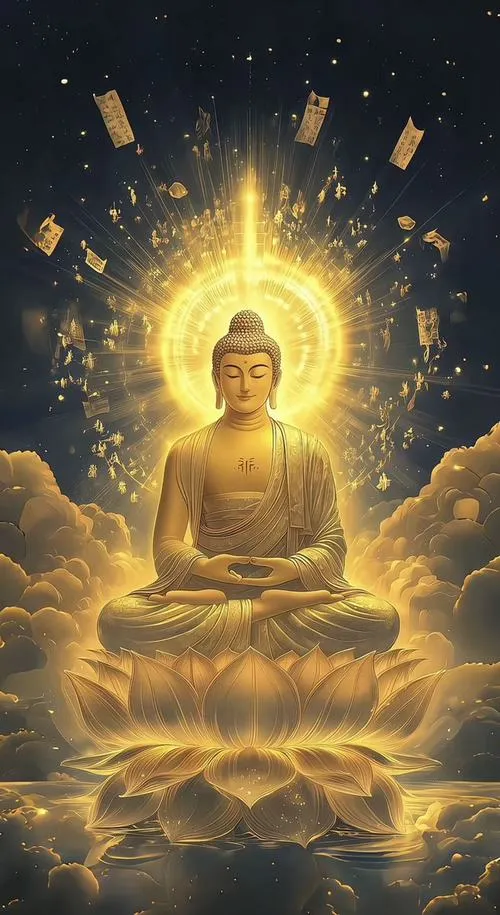 Nhìn ảnh Phật A Di Đà lâu một chút, bạn sẽ thấy điều mình bỏ quên