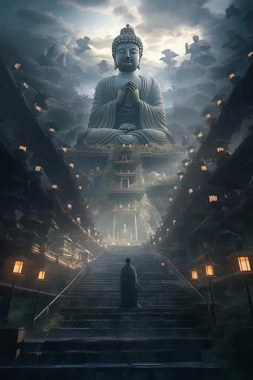 Khi bạn cần bình yên, ảnh Phật A Di Đà có thể làm được gì